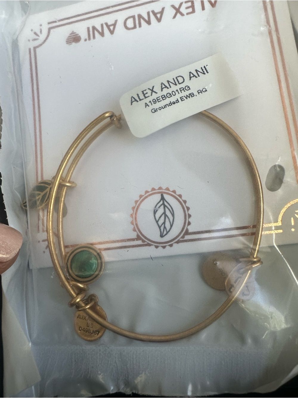 Alex & Ani Grounded Bracelet (New) - Picture 2 of 4